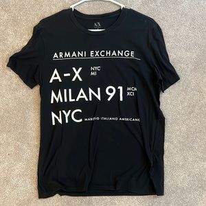 Armani exchange t-shirt size medium